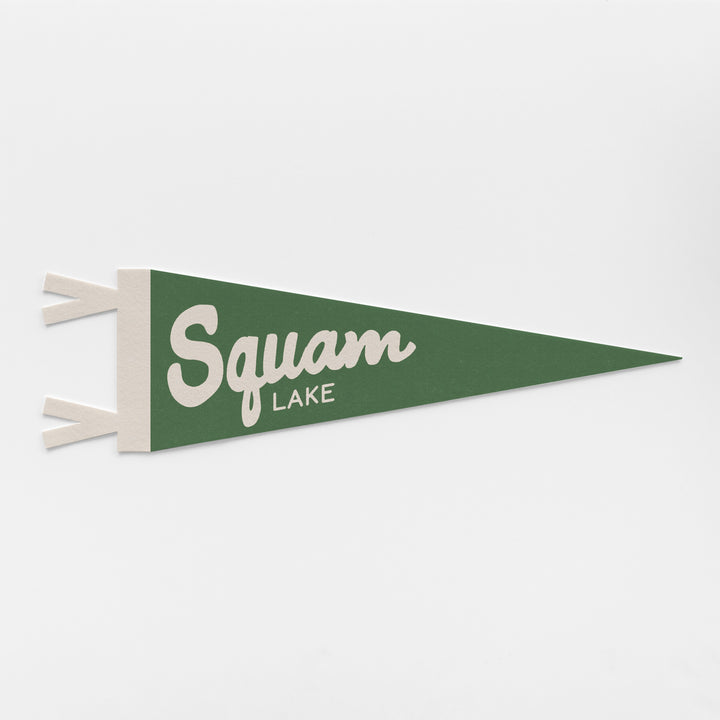 Custom Outdoorsy Felt Pennant