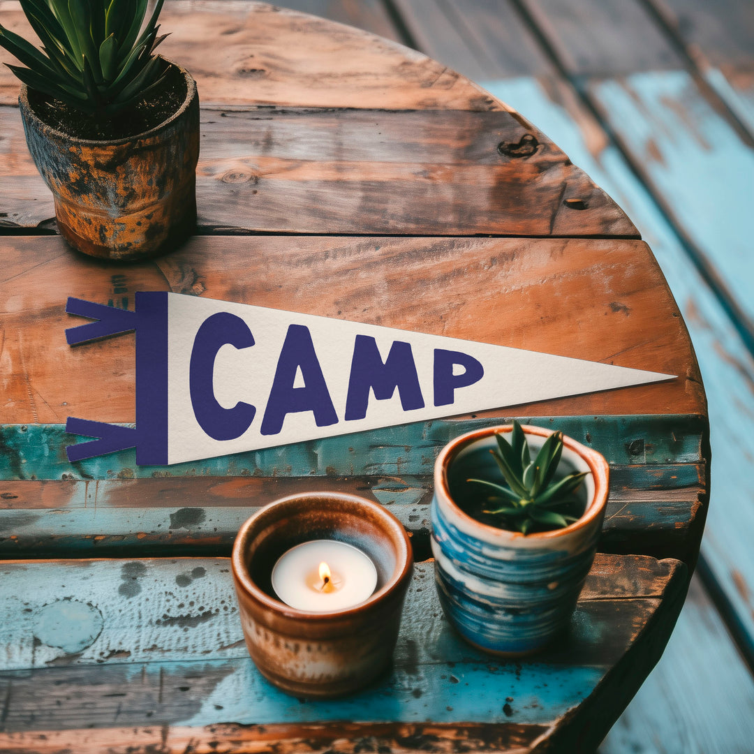 Bold Camp Felt Pennant
