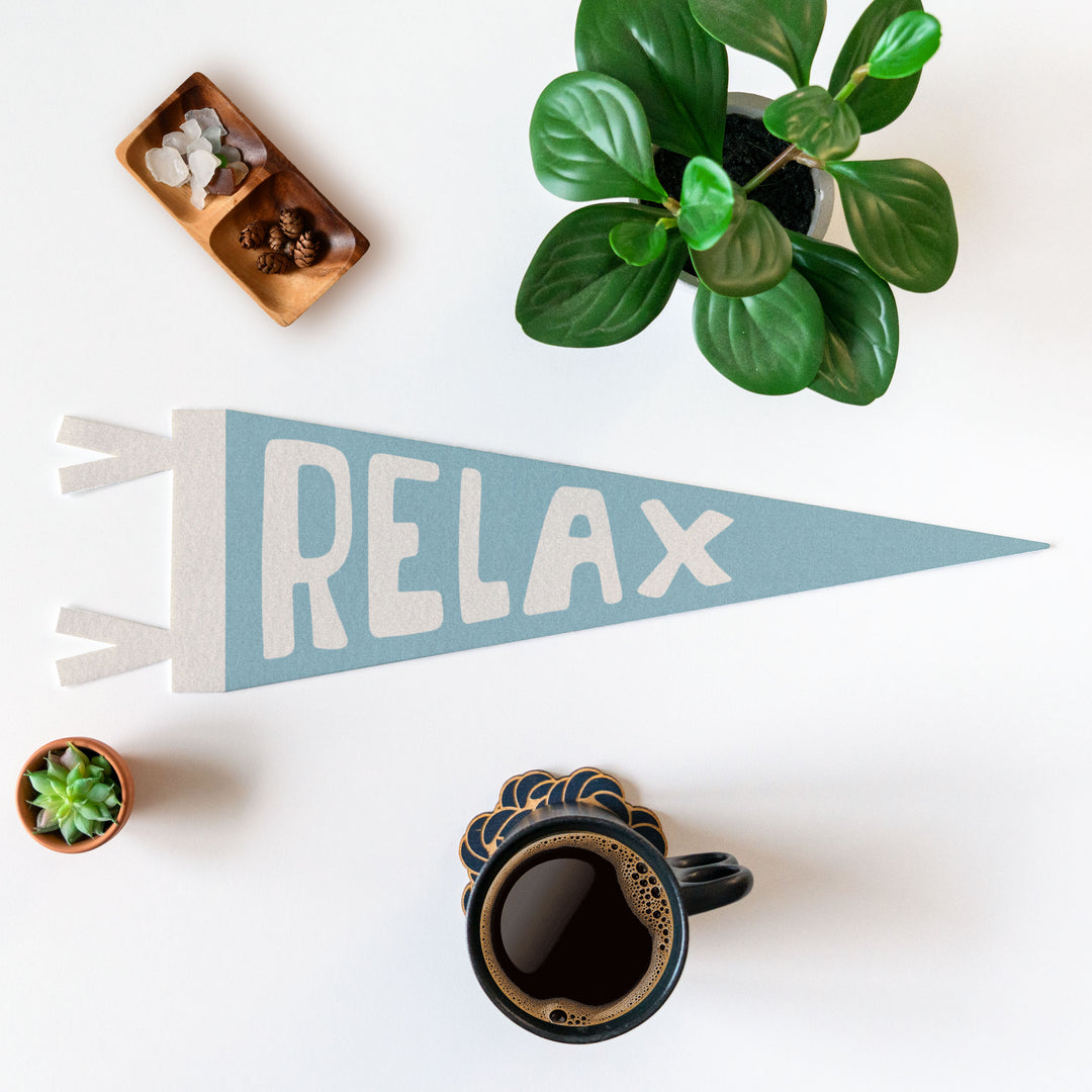 Relax Felt Pennant