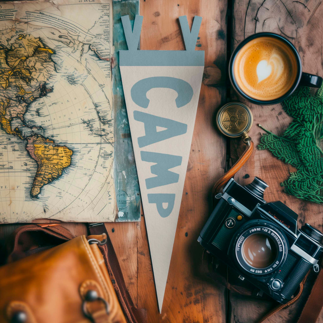 Boho Camp Felt Pennant