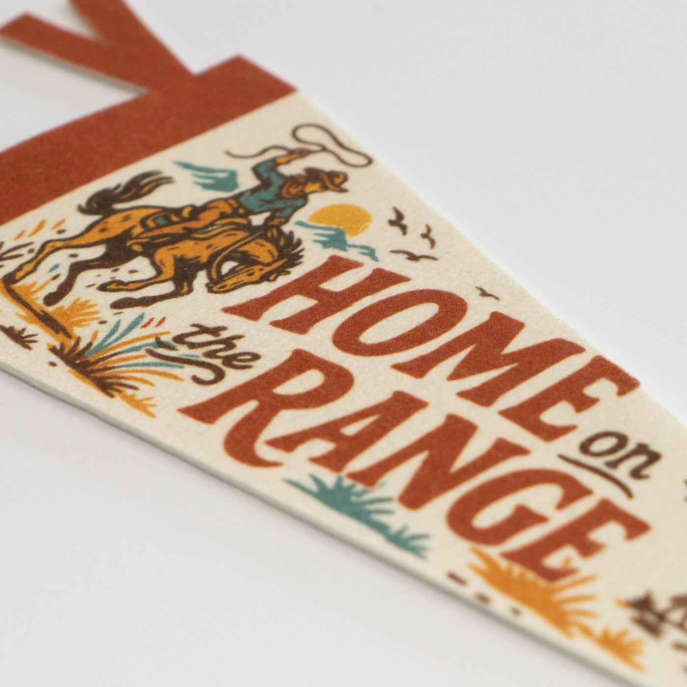 Home on the Range Felt Pennant
