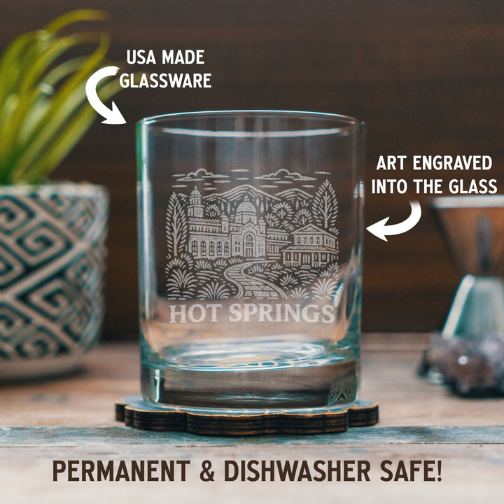 Hot Springs Arkansas Glasses