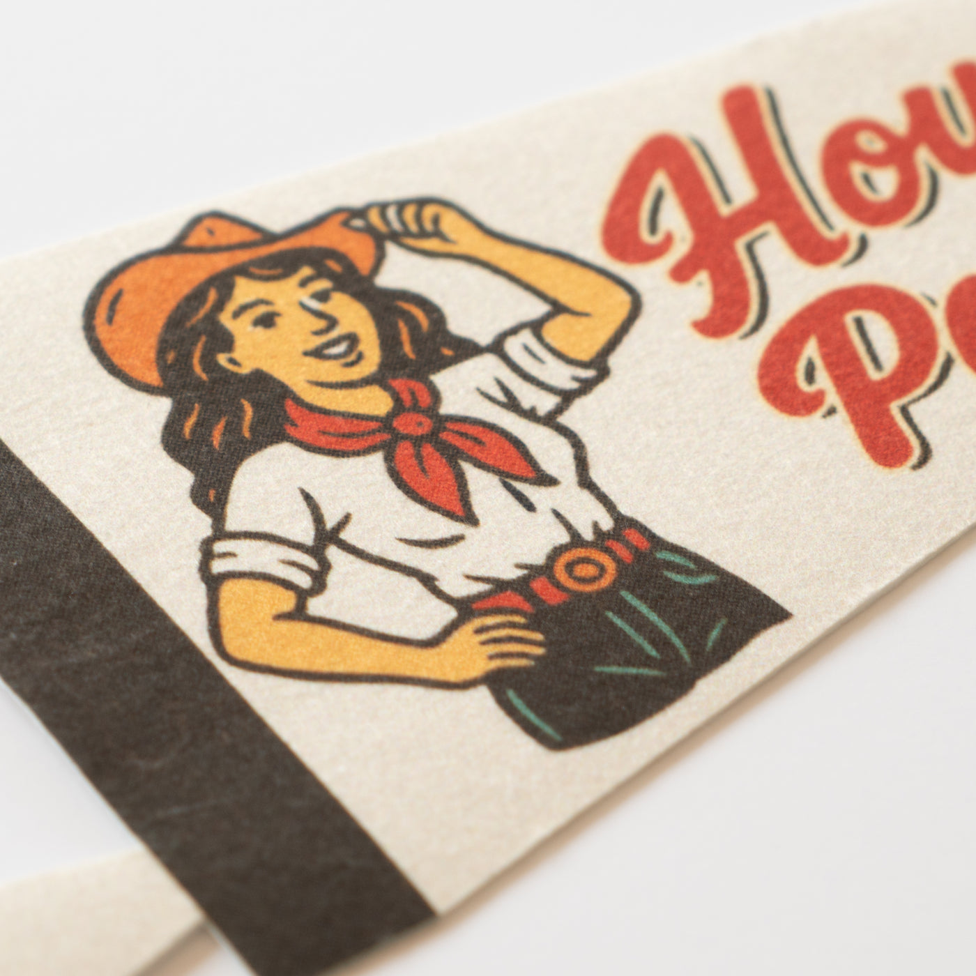 Howdy Partner Felt Pennant