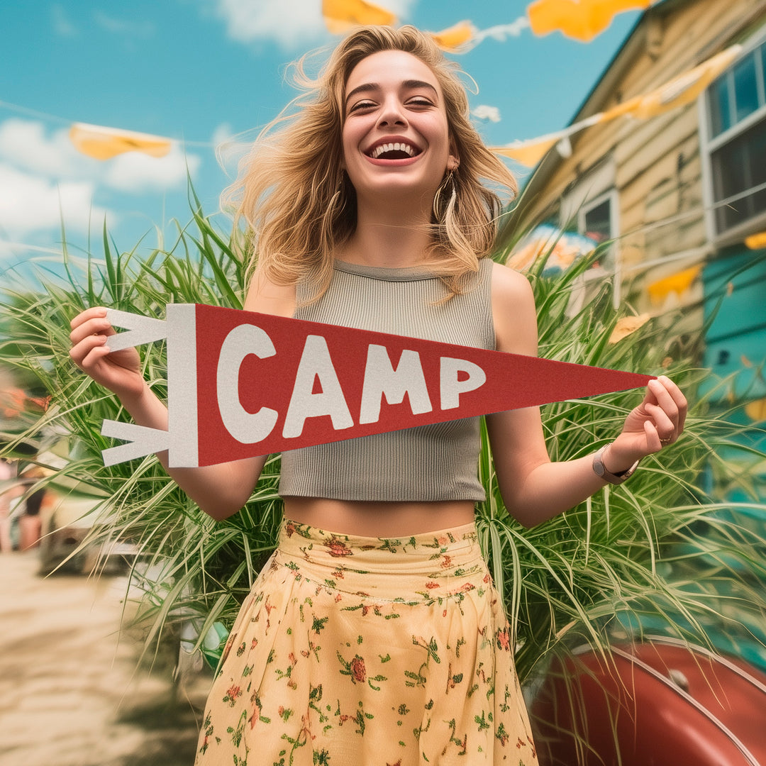 Bold Camp Felt Pennant