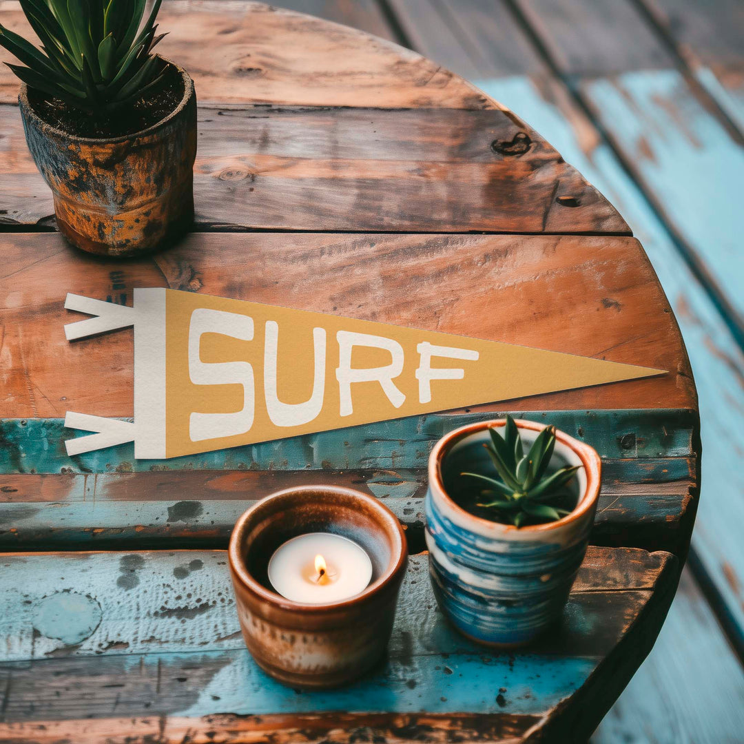 Surf Felt Pennant