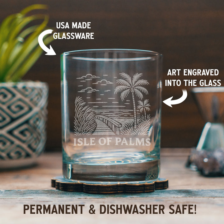 Isle of Palms South Carolina Glasses