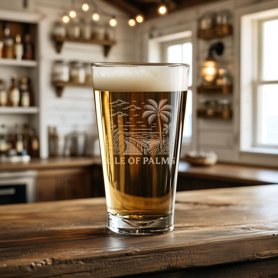 Isle of Palms South Carolina Glasses