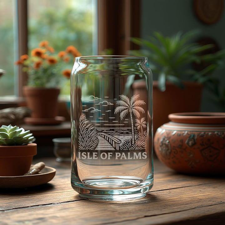 Isle of Palms South Carolina Glasses