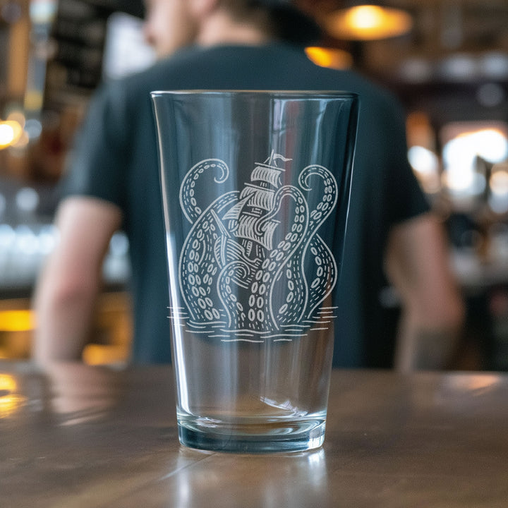 Kraken Octopus Glasses