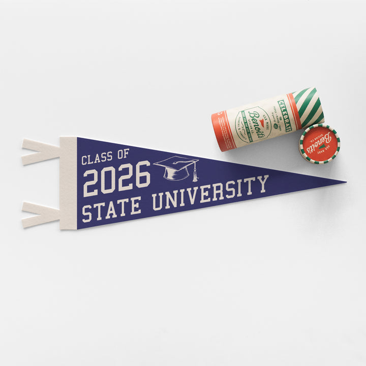 Custom Class of Gift Felt Pennant