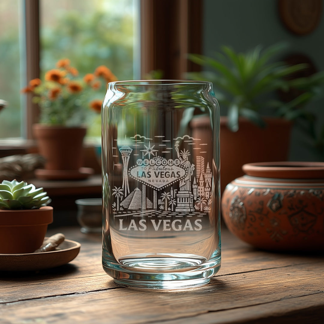Las Vegas Nevada Glasses