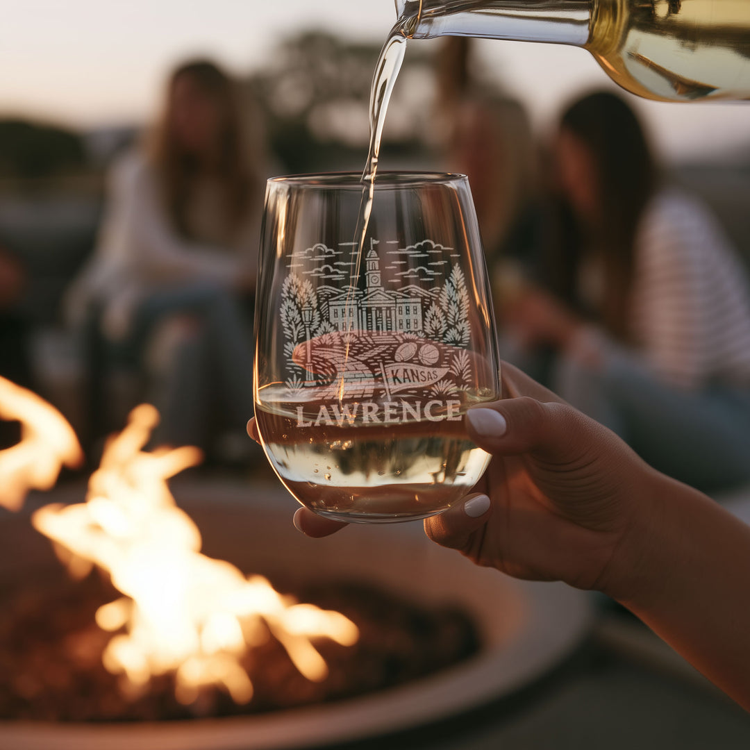 Lawrence Kansas Glasses