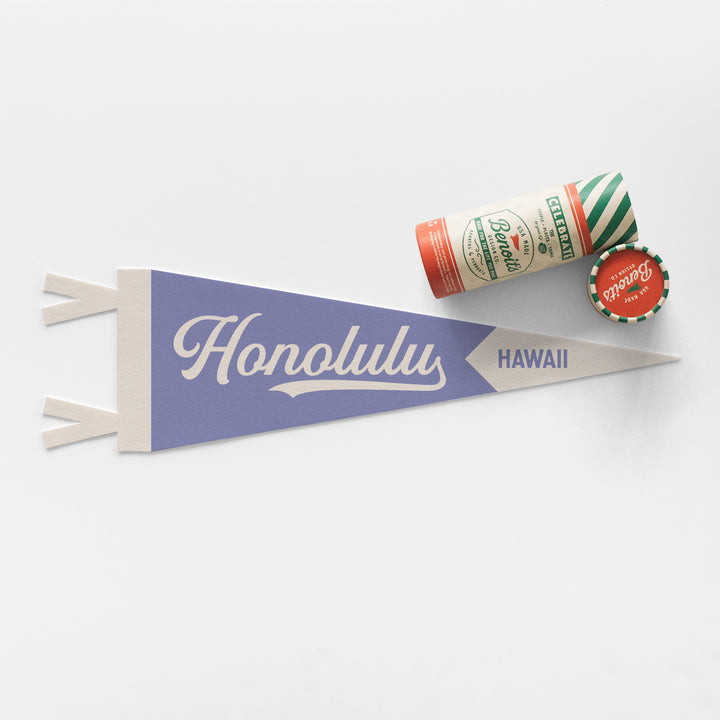 Custom Classic City &amp; State Felt Pennant