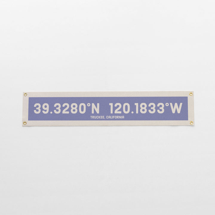 Custom Coordinate Felt Banner