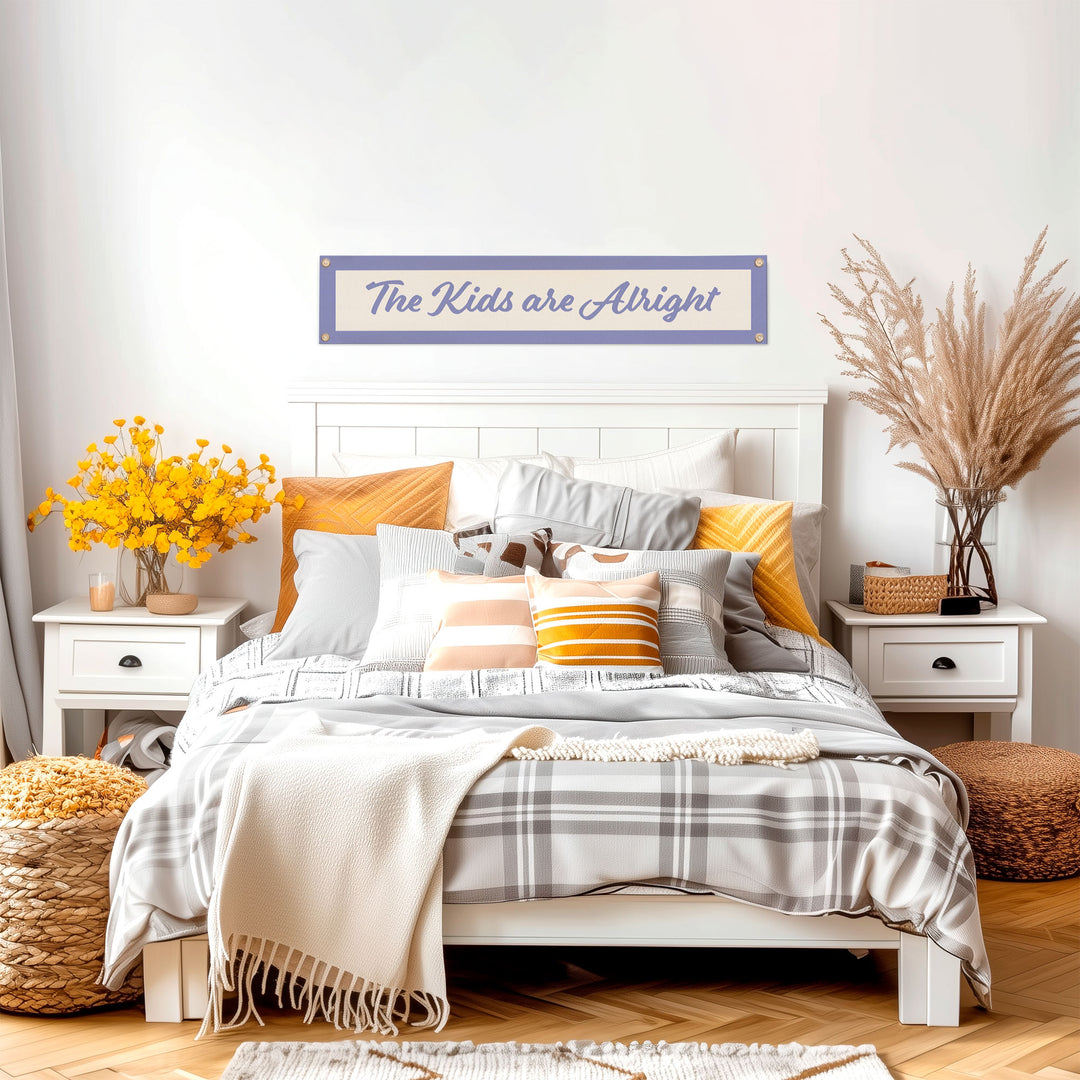 Custom Cursive Name Felt Banner
