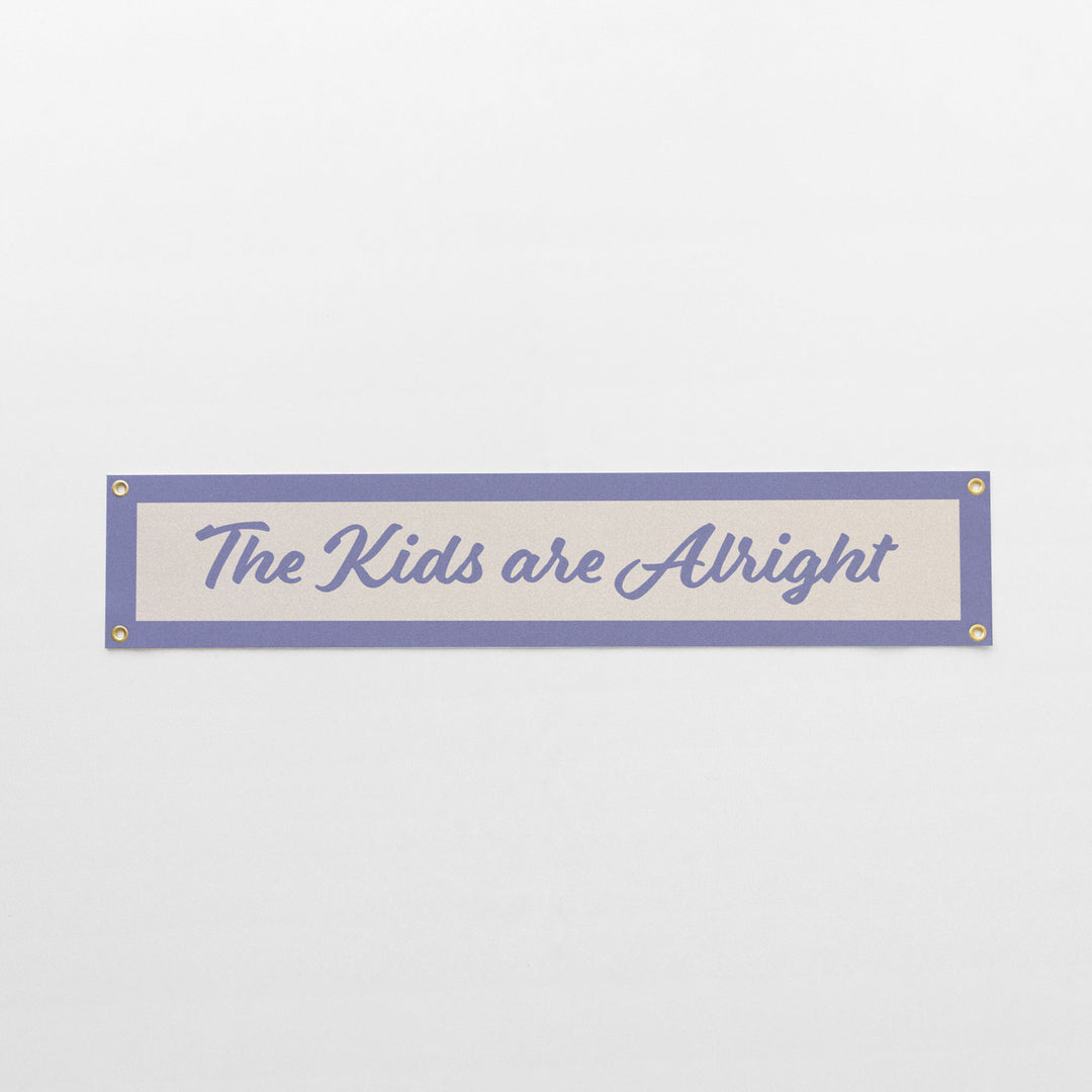 Custom Cursive Name Felt Banner