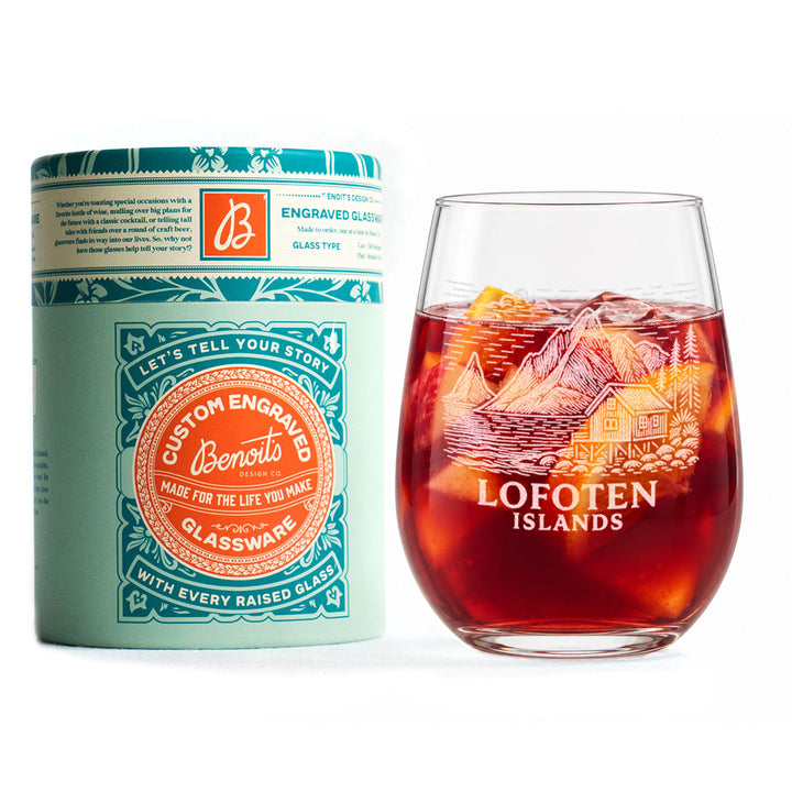 Lofoten Islands Norway Glasses