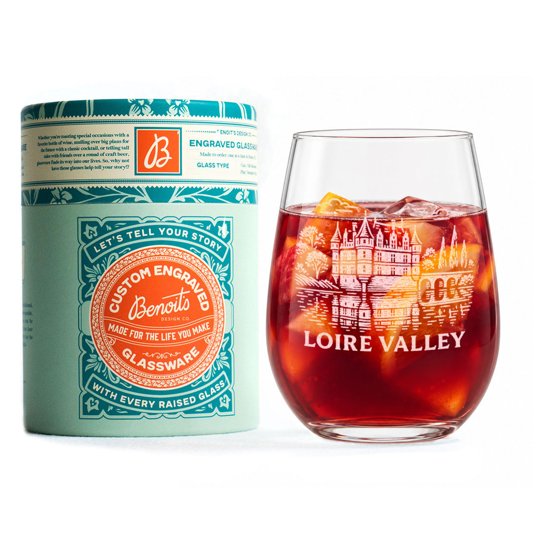 Loire Valley France Glasses