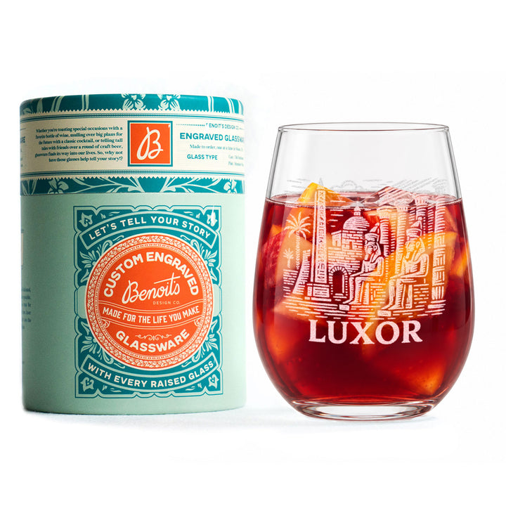 Luxor Egypt Glasses