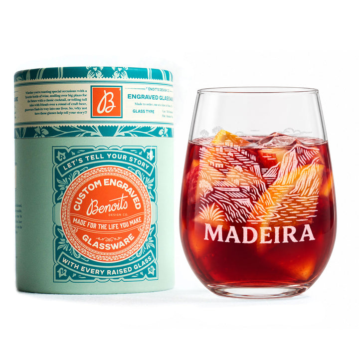 Madeira Portugal Glasses