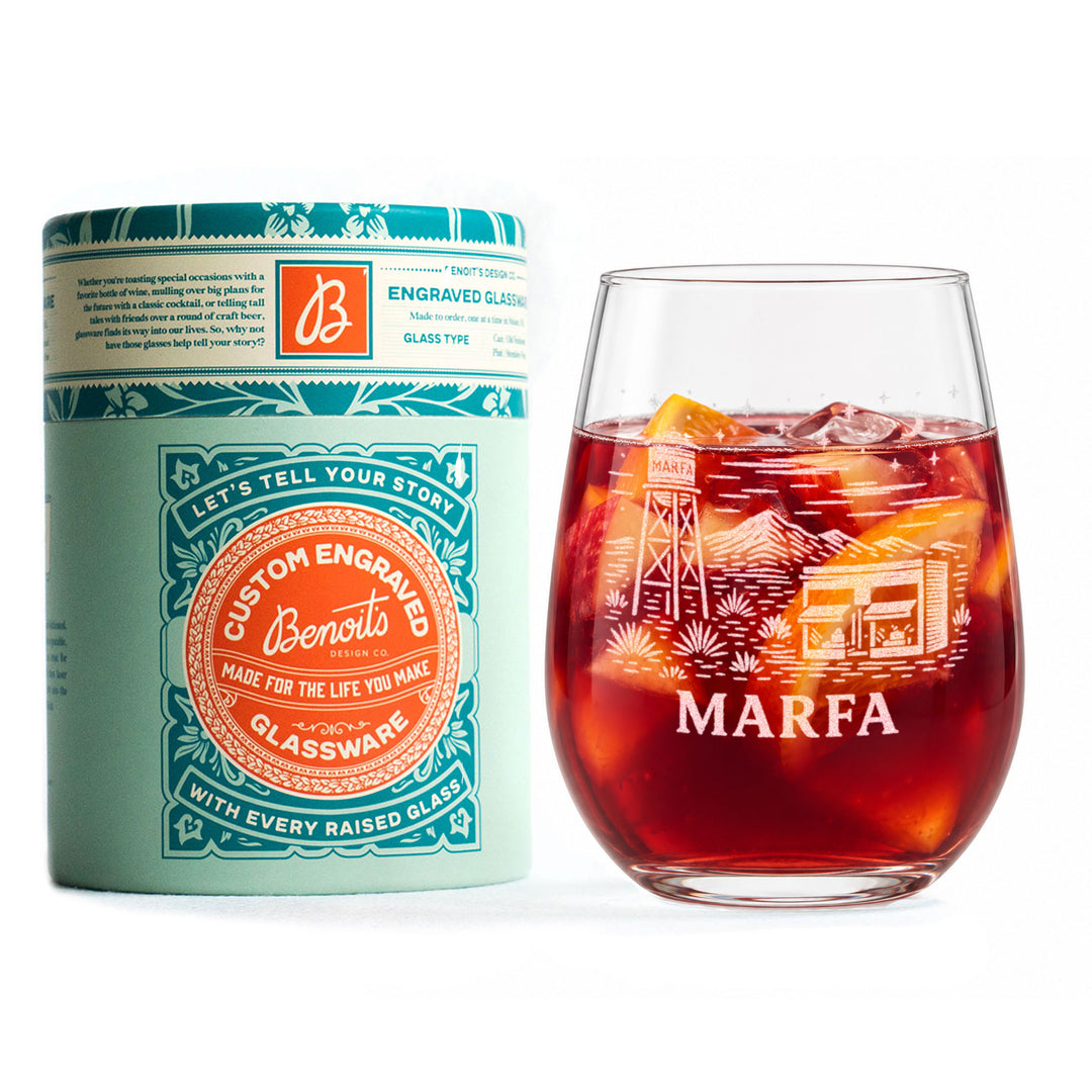 Marfa Texas Glasses