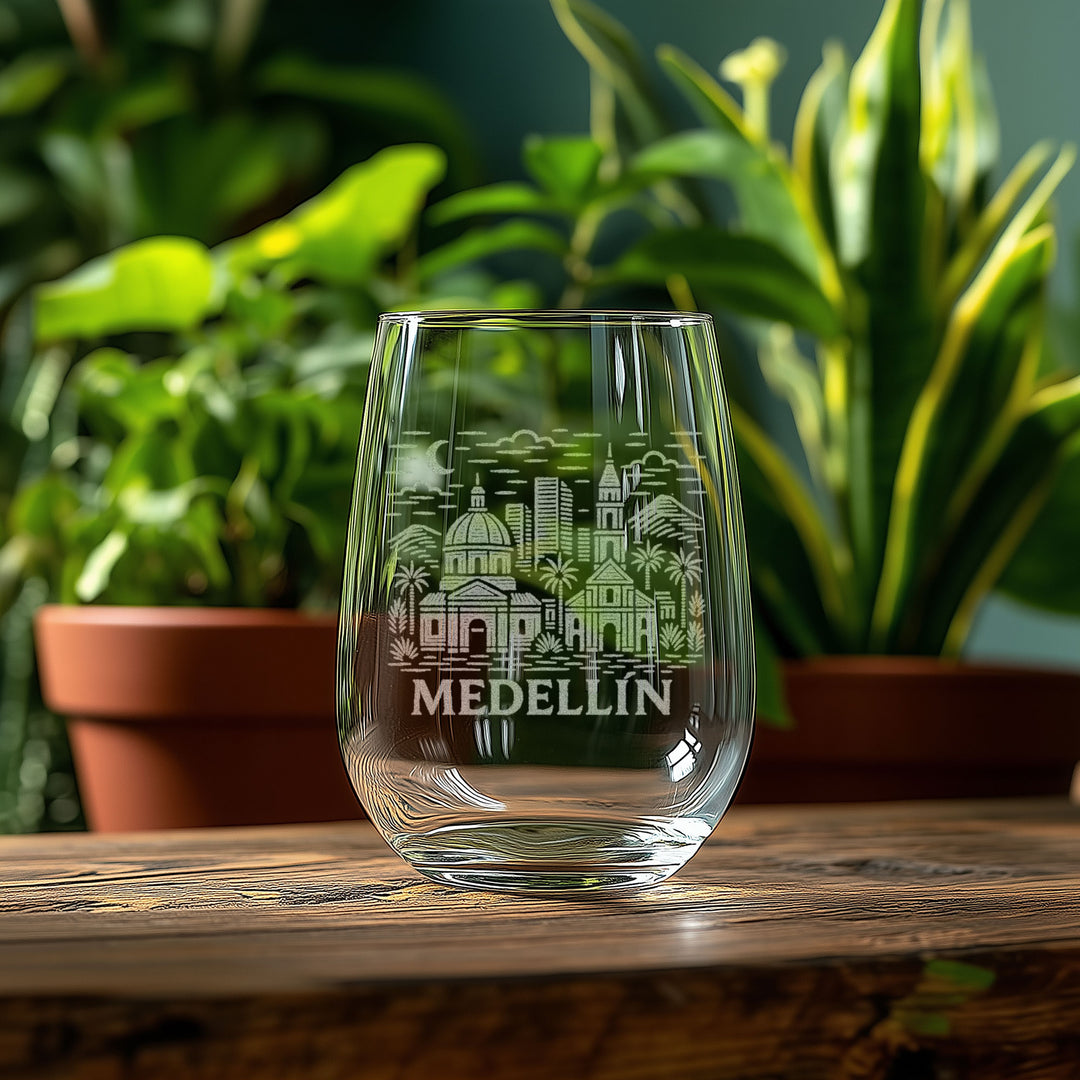 Medellín Colombia Glasses