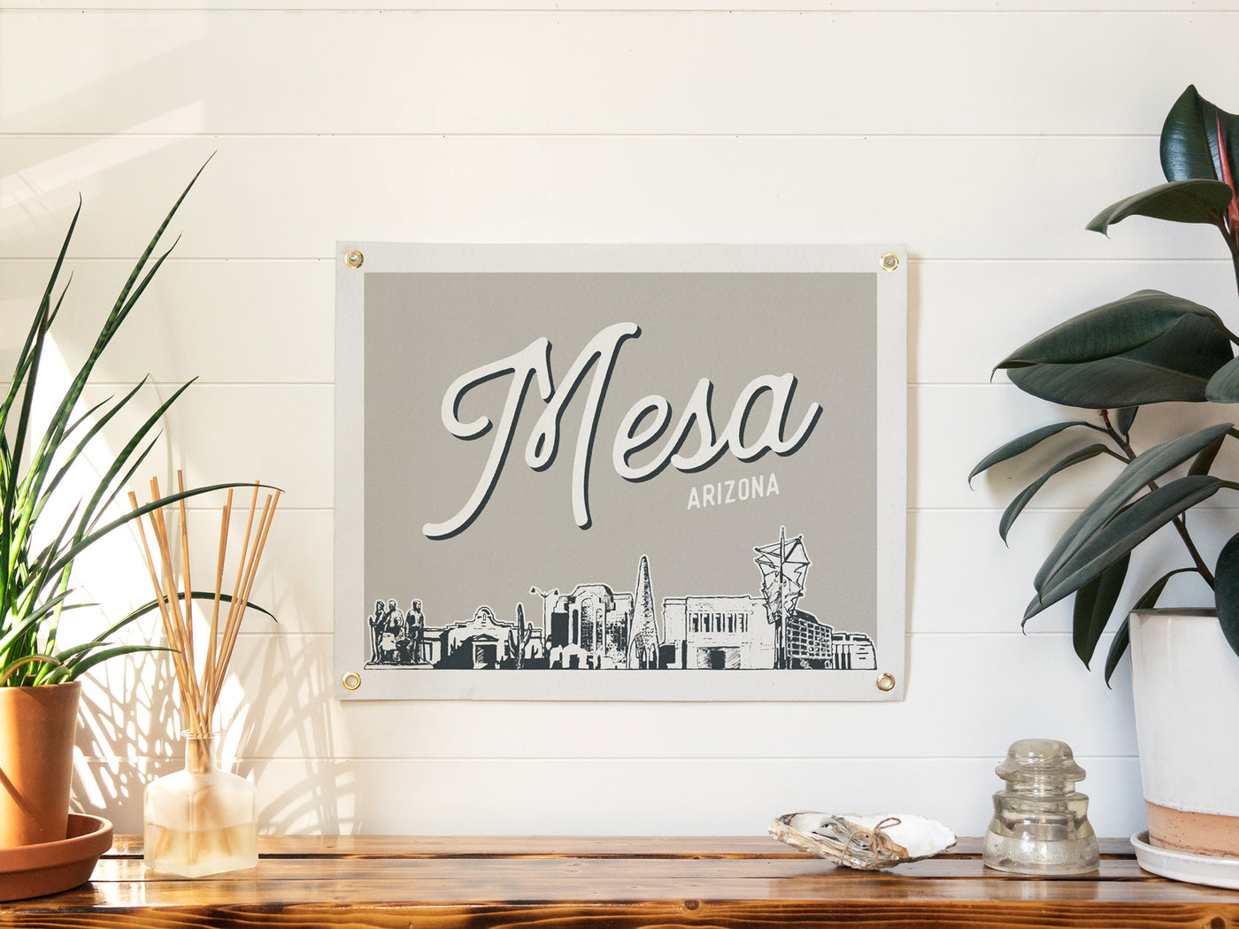 Mesa, Arizona City Felt Banner