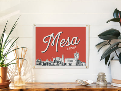 Mesa, Arizona City Felt Banner