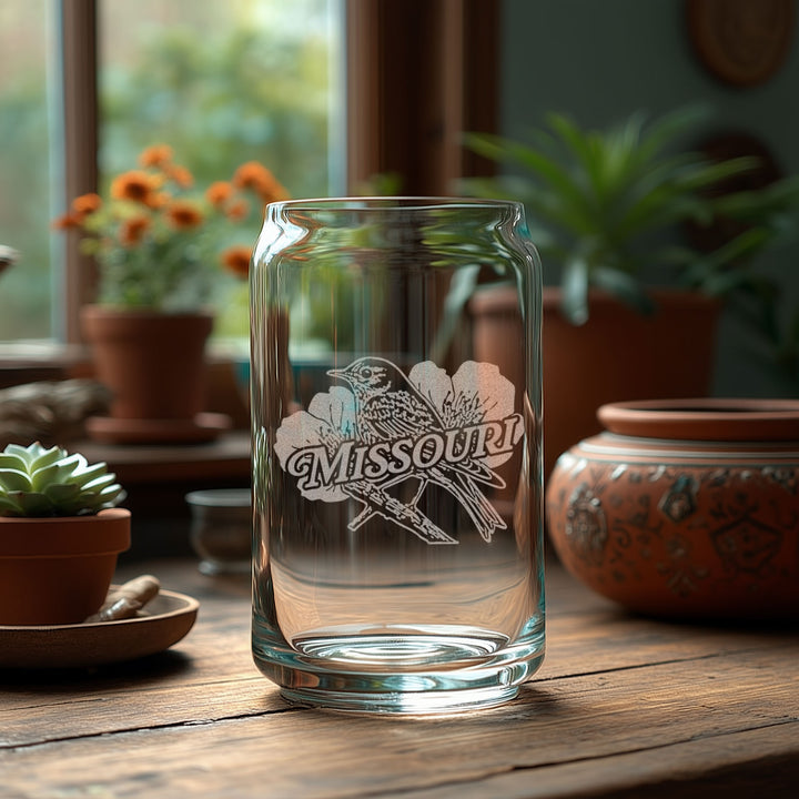 Missouri State Bird Glasses