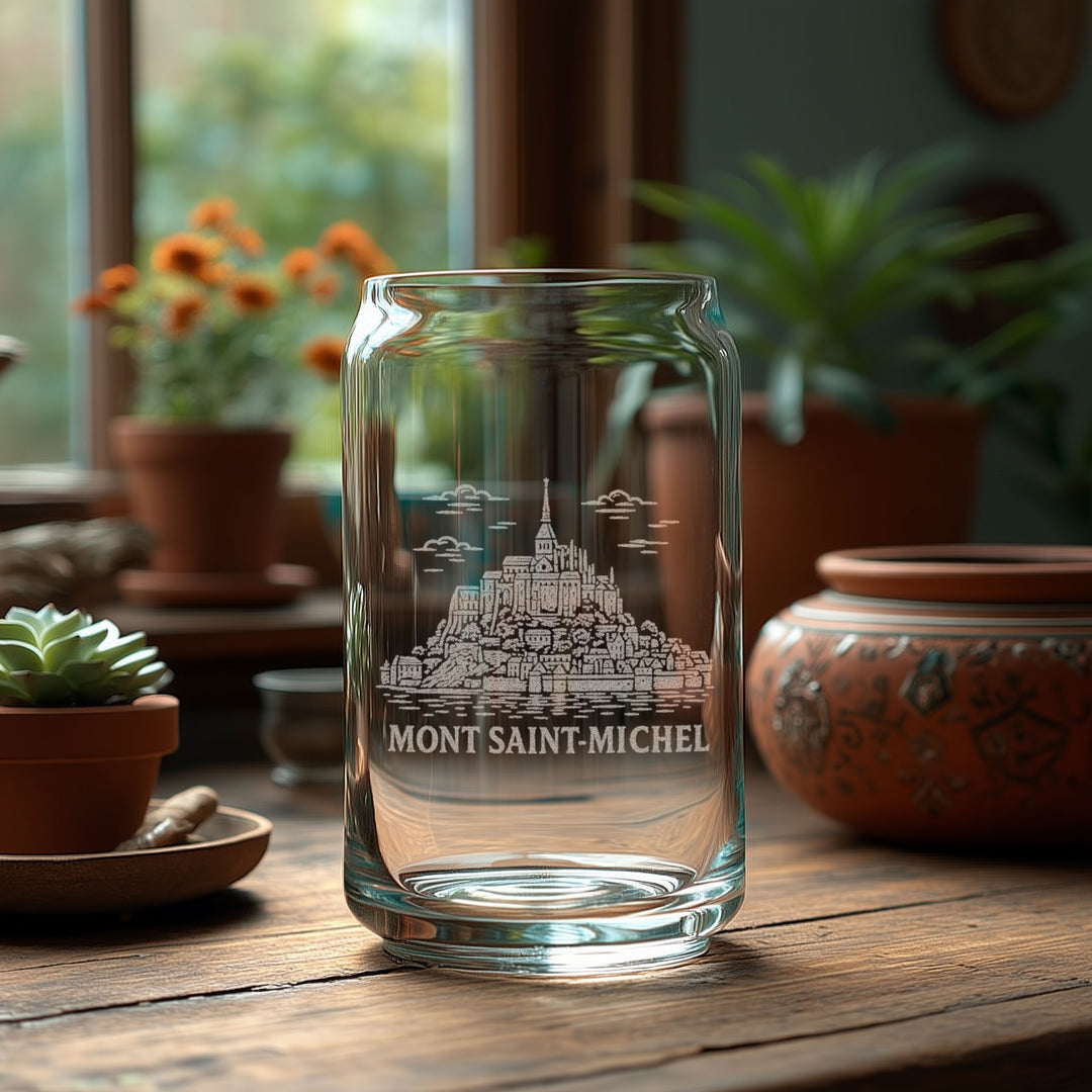 Mont Saint Michel France Glasses