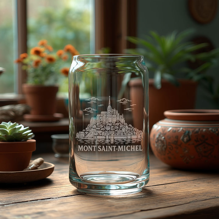 Mont Saint Michel France Glasses