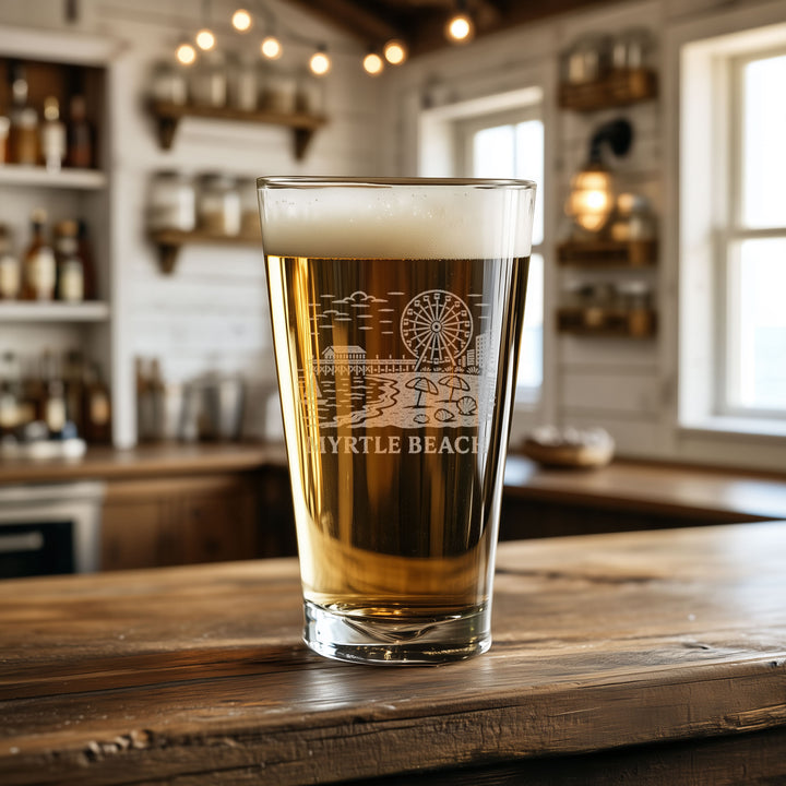 Myrtle Beach South Carolina Glasses