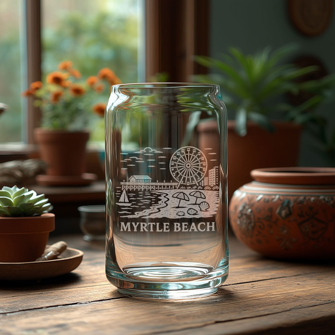 Myrtle Beach South Carolina Glasses