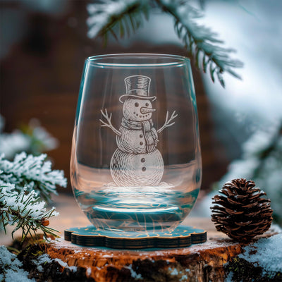 Vintage  Snowman Glasses