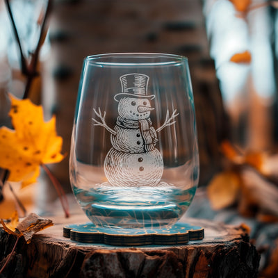Vintage  Snowman Glasses