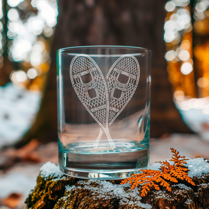 Vintage Snowshoes Glasses