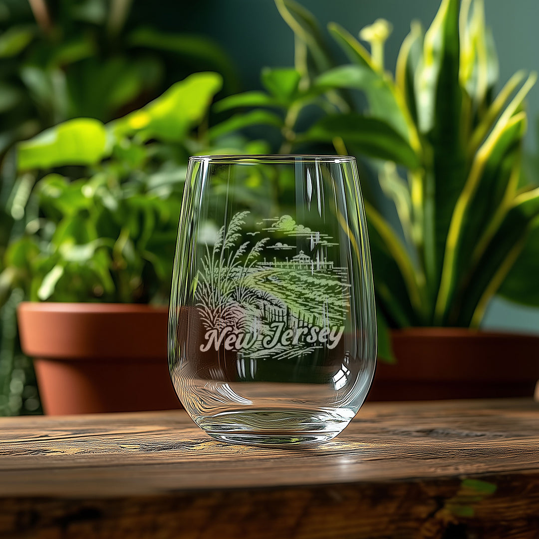 New Jersey State Glasses
