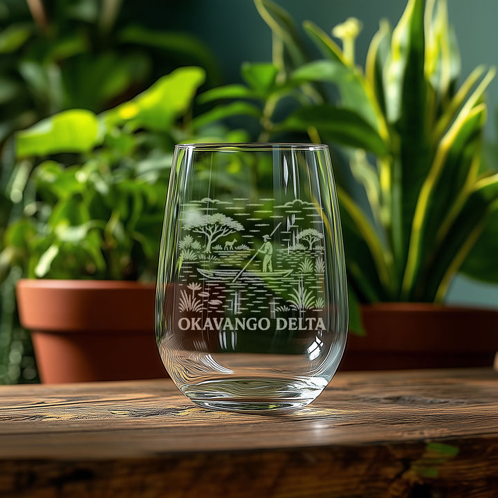 Okavango Delta Botswana Glasses
