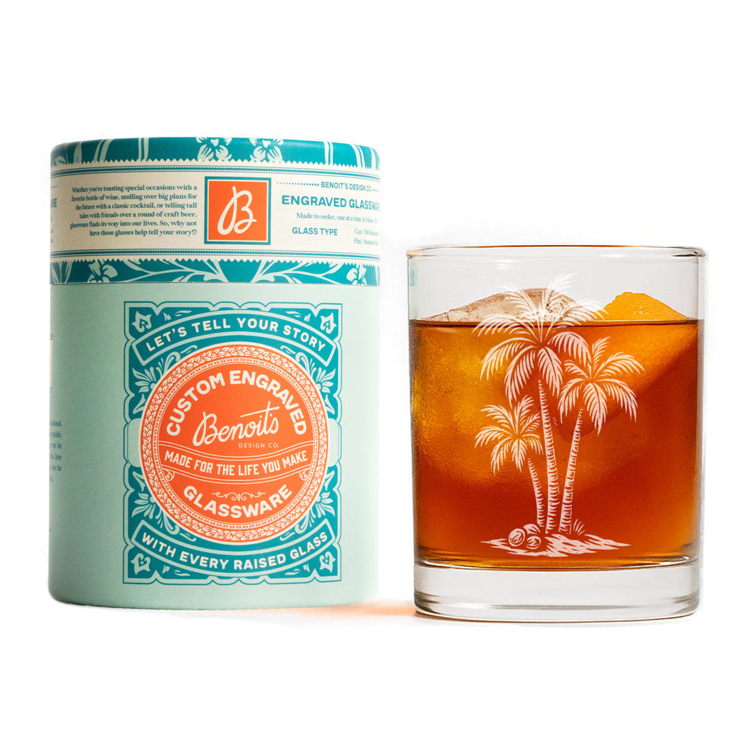 Palm Tree Glasses