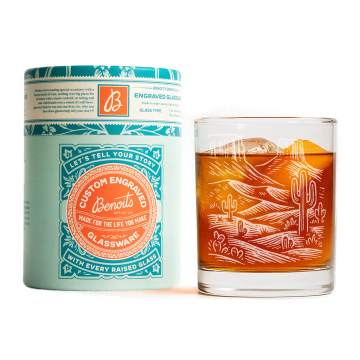 Desert Scene Glasses