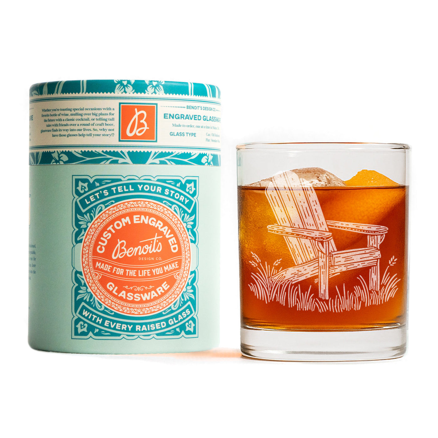 Adirondack Chair Glasses