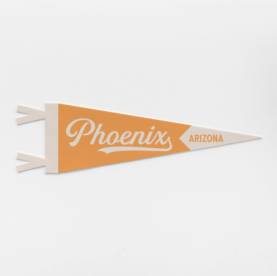 Custom Classic City &amp; State Felt Pennant