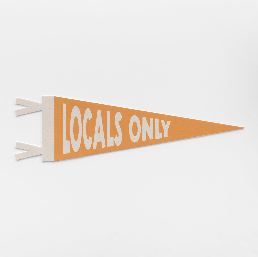 Custom Fun Name Sign Felt Pennant