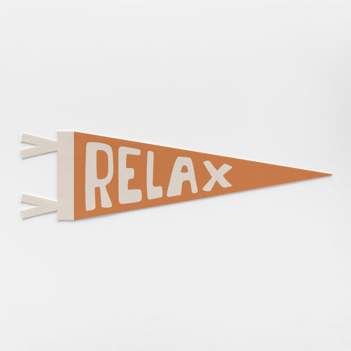 Relax Felt Pennant