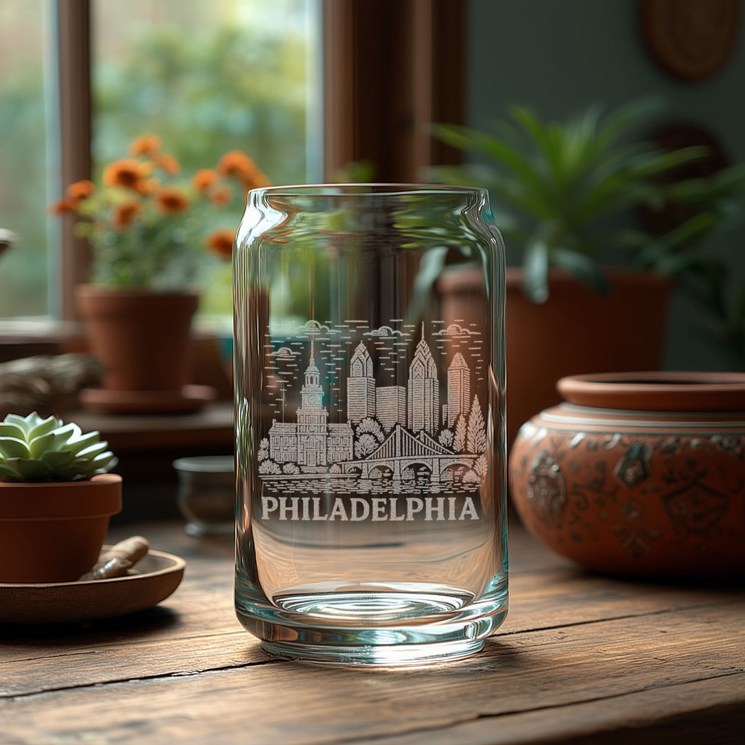 Philadelphia Pennsylvania Glasses