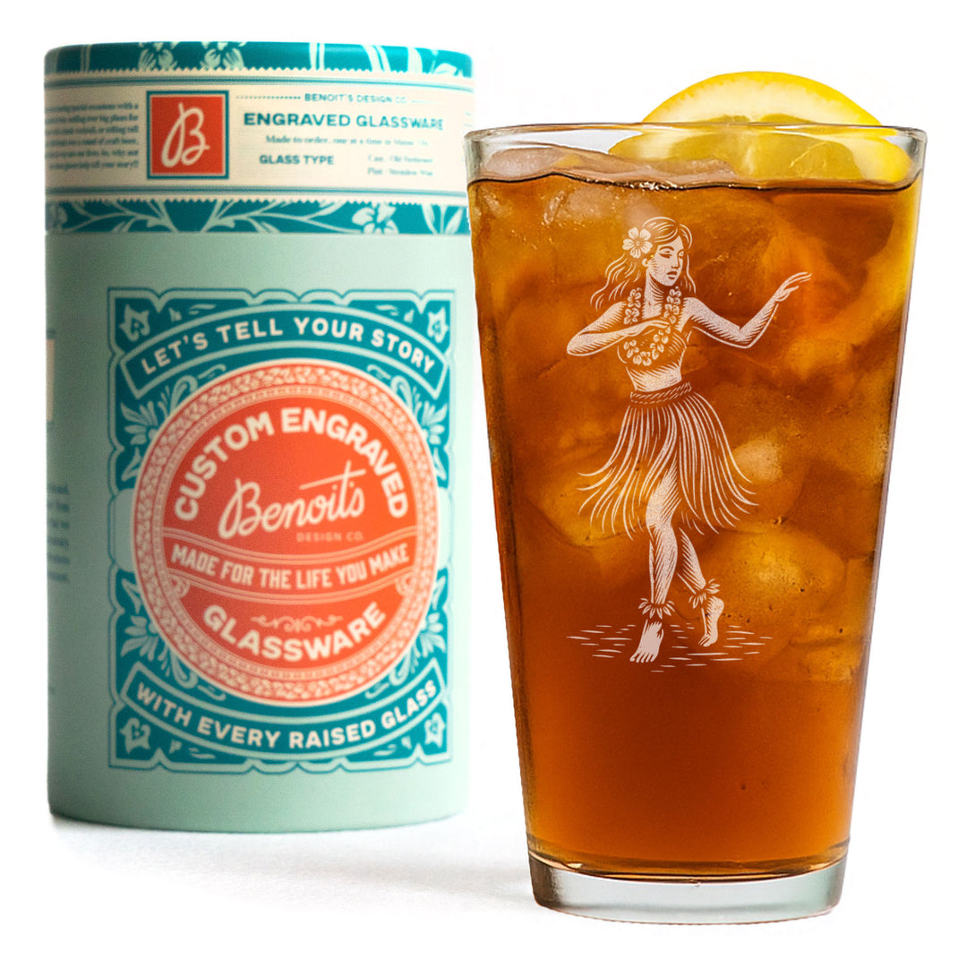 Hula Girl Glasses