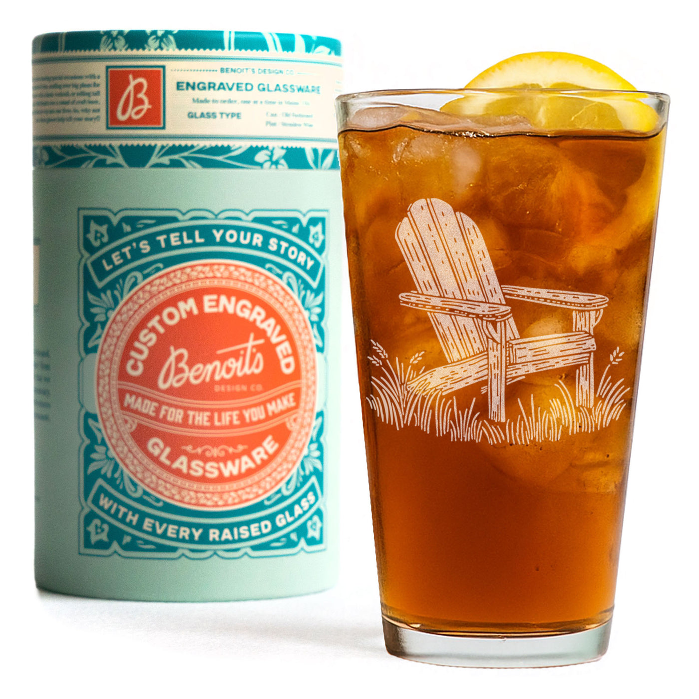 Adirondack Chair Glasses