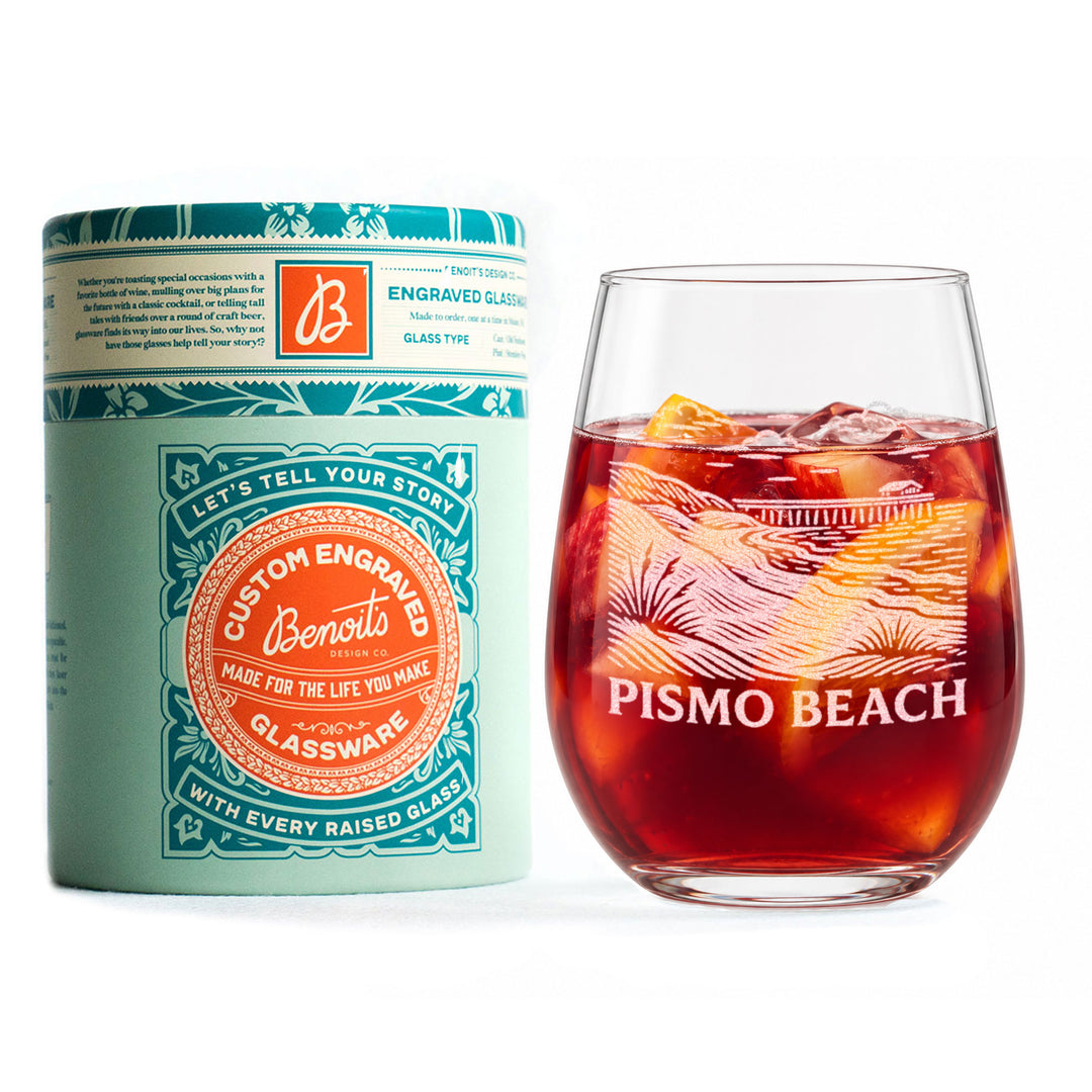 Pismo Beach California Glasses
