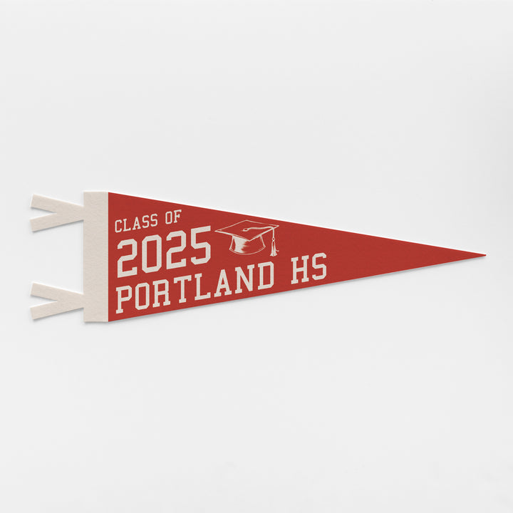 Custom Class of Gift Felt Pennant
