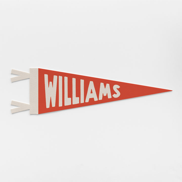 Custom Fun Name Sign Felt Pennant